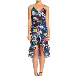 NWT Aidan Mattox printed burnout floral cocktail dress Size 6 (MSRP $220)